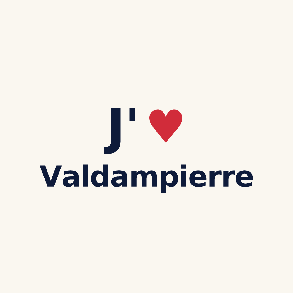 Tasse personnalisée Valdampierre — design J'aime Valdampierre