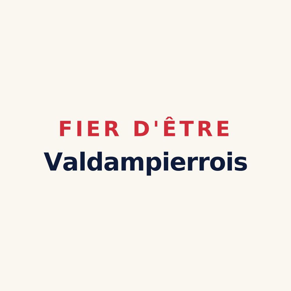 Tasse « Fier d'être Valdampierrois » — design pour Valdampierre