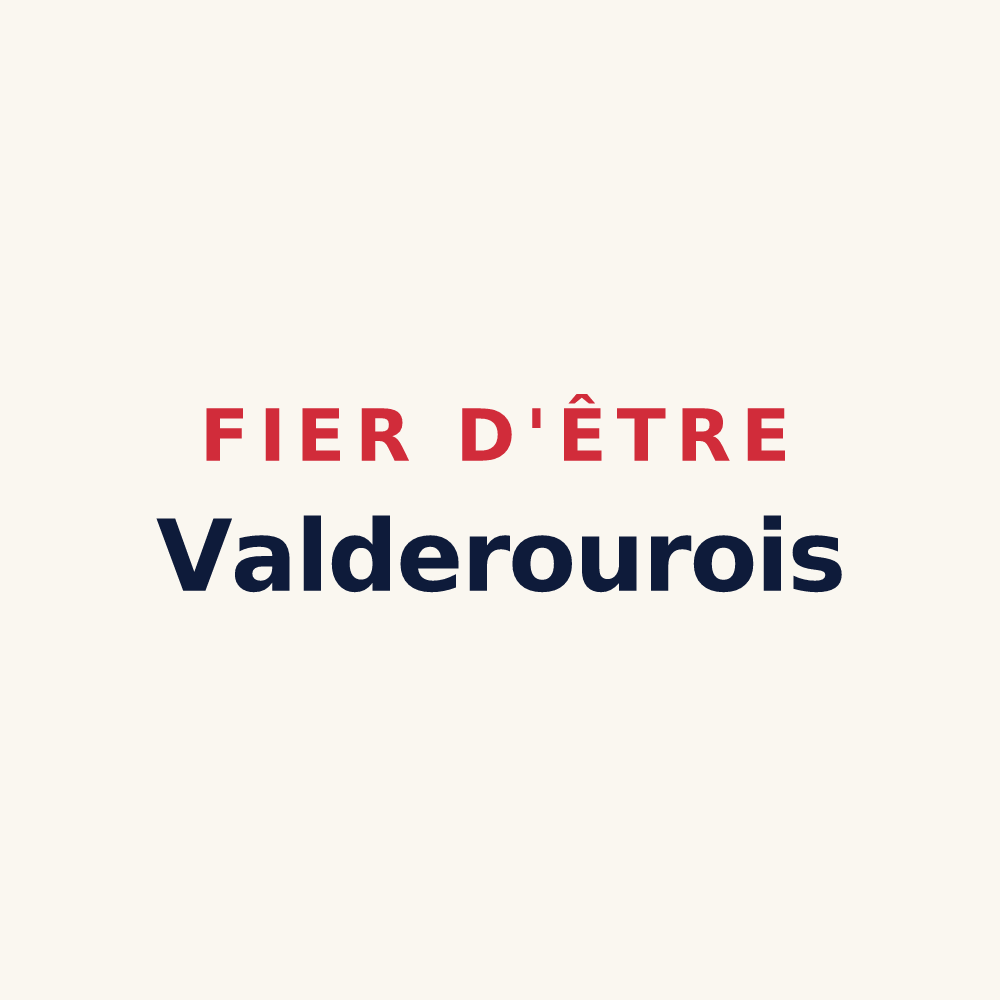 Tasse « Fier d'être Valderourois » — design pour Valderoure