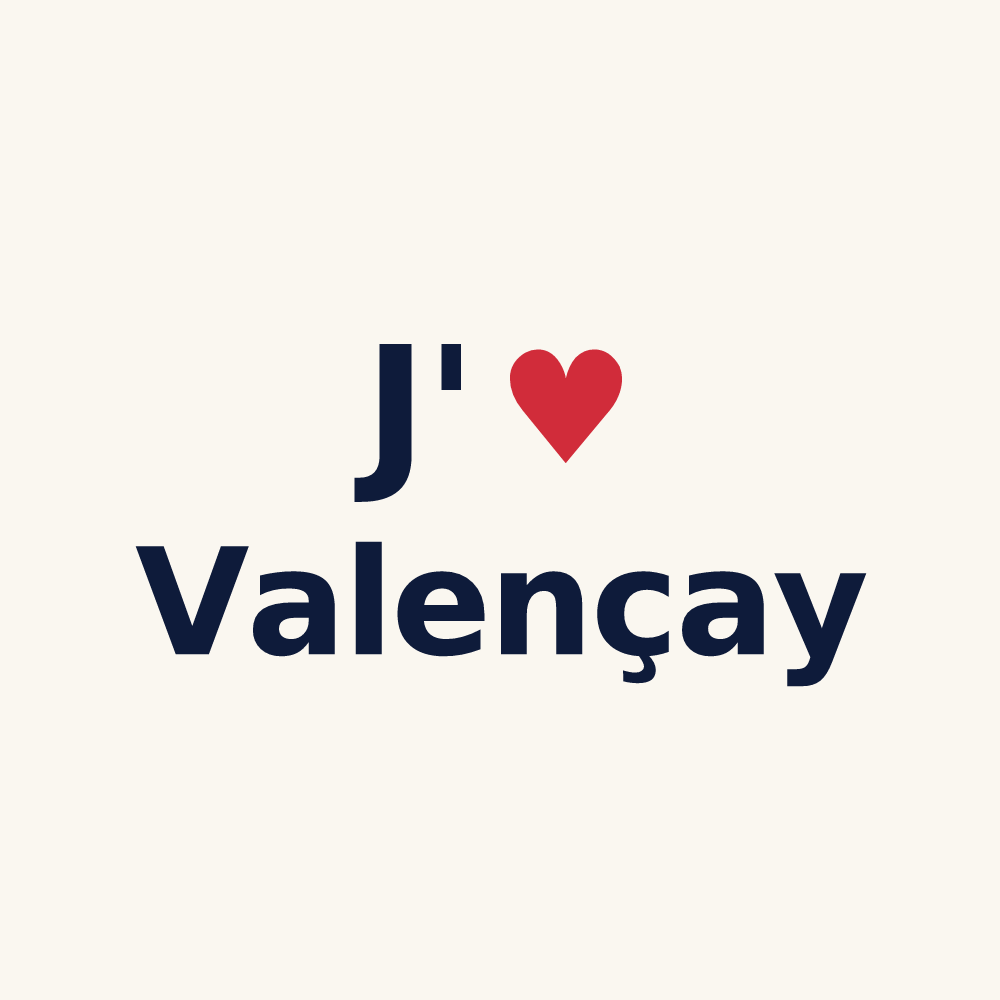 Tasse personnalisée Valençay — design J'aime Valençay