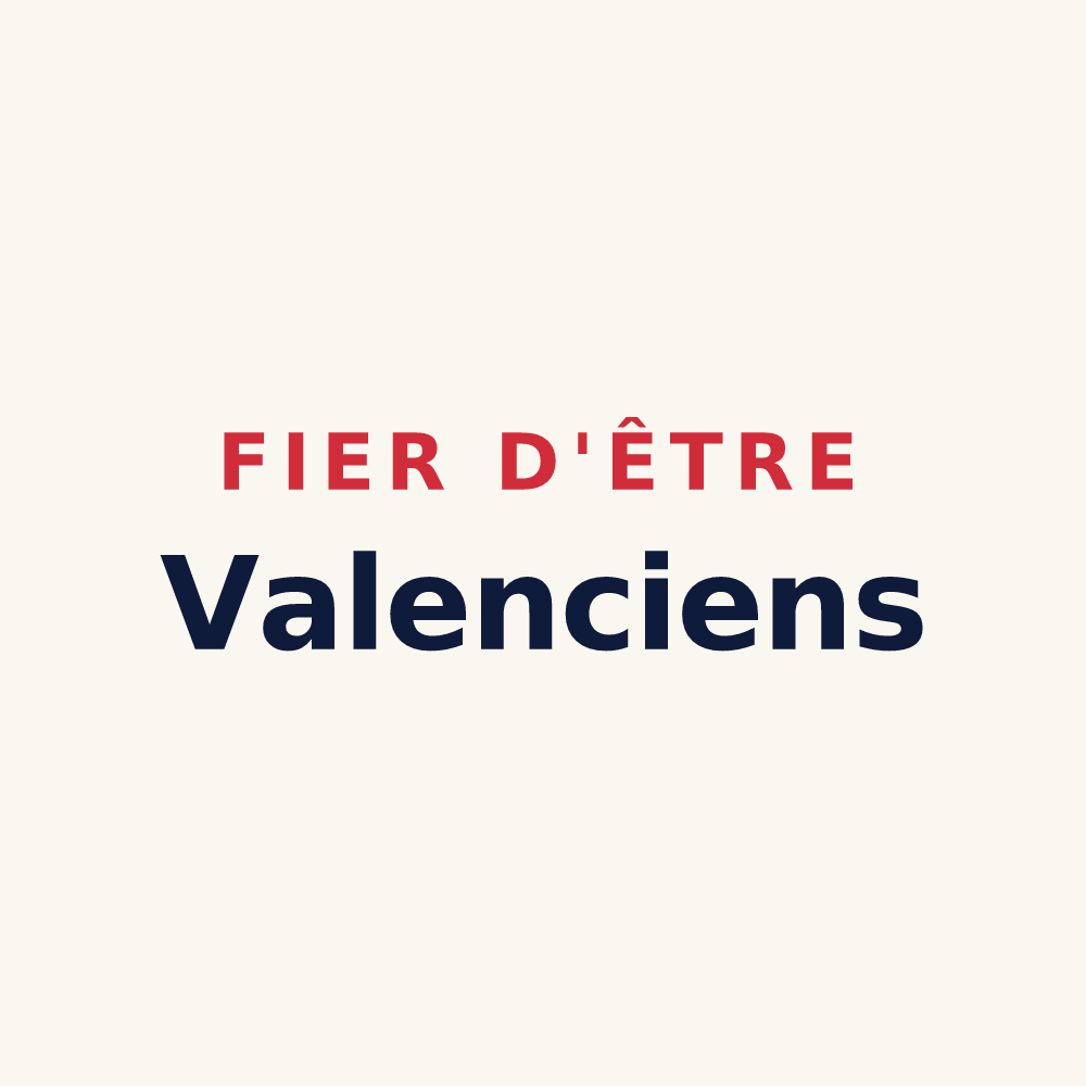 Tasse « Fier d'être Valenciens » — design pour Valence