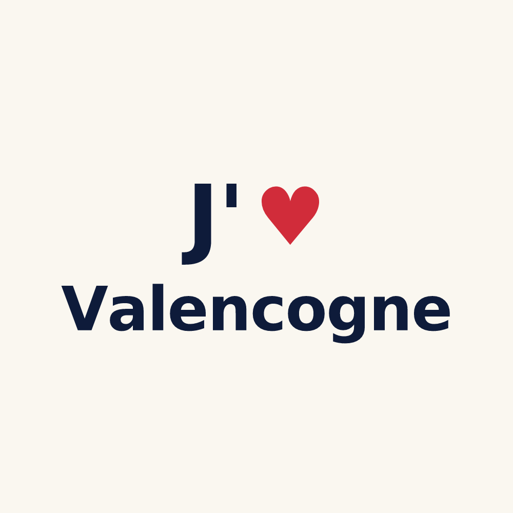 Tasse personnalisée Valencogne — design J'aime Valencogne