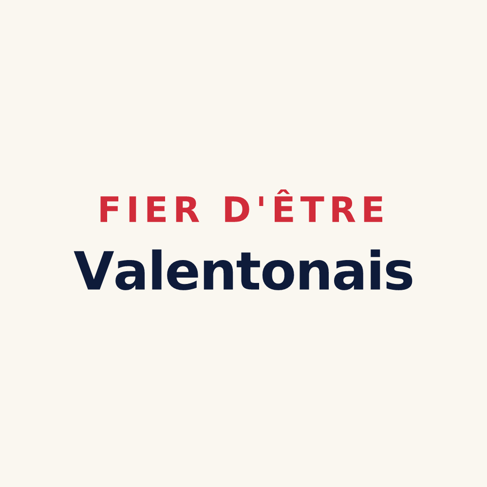 Tasse « Fier d'être Valentonais » — design pour Valenton