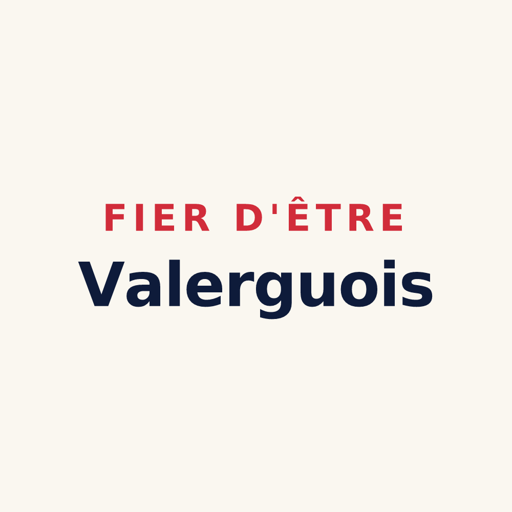 Tasse « Fier d'être Valerguois » — design pour Valergues