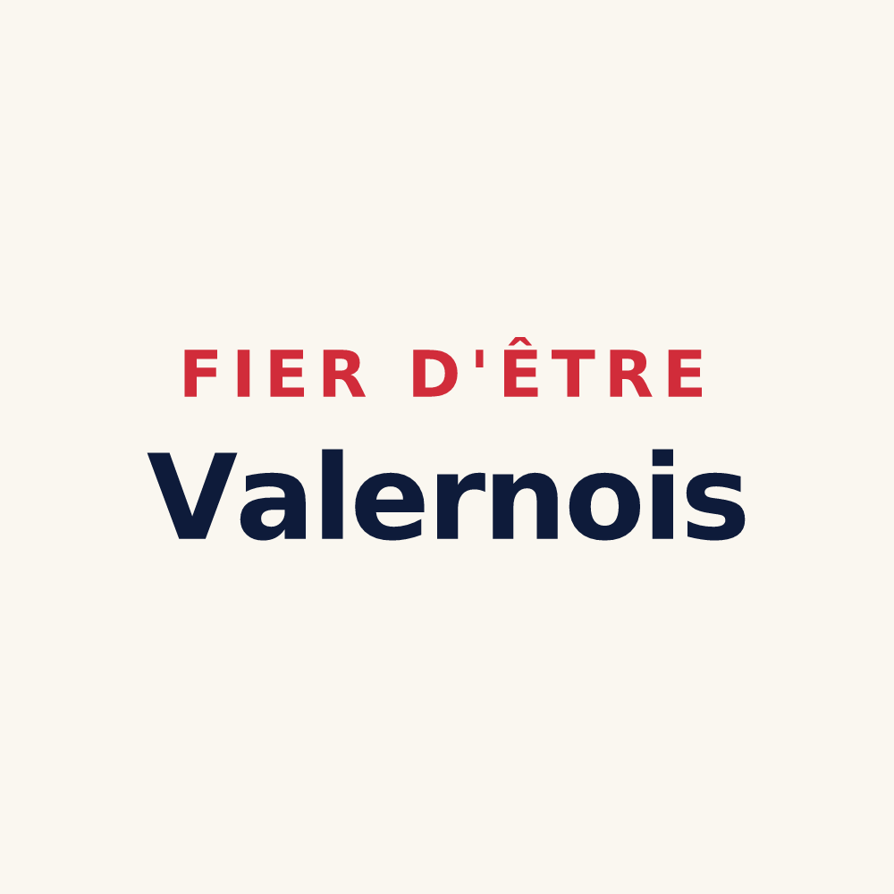 Tasse « Fier d'être Valernois » — design pour Valernes