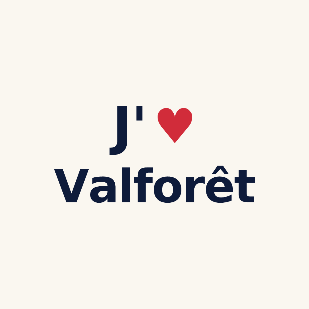Tasse personnalisée Valforêt — design J'aime Valforêt
