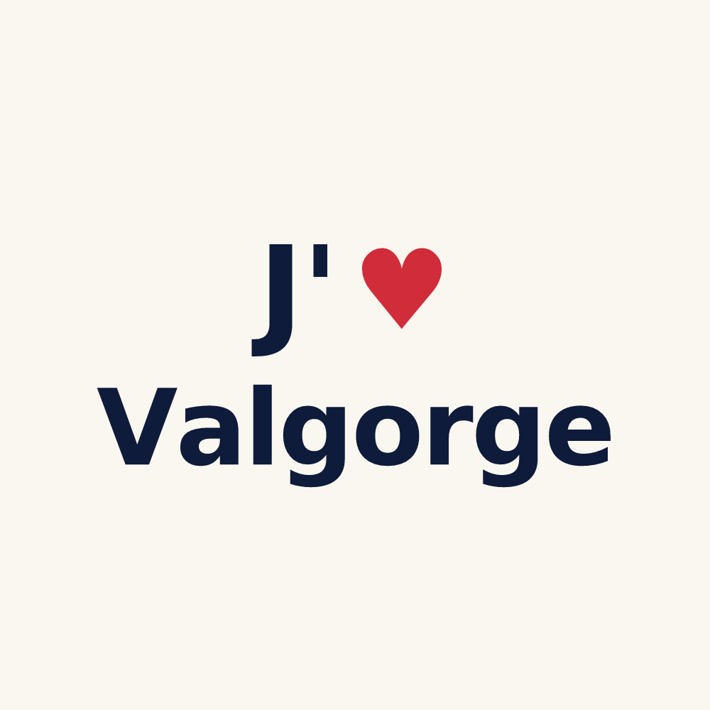 Tasse personnalisée Valgorge — design J'aime Valgorge