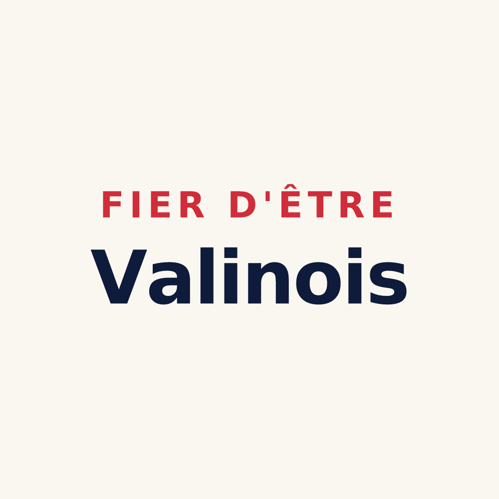 Tasse « Fier d'être Valinois » — design pour Valines