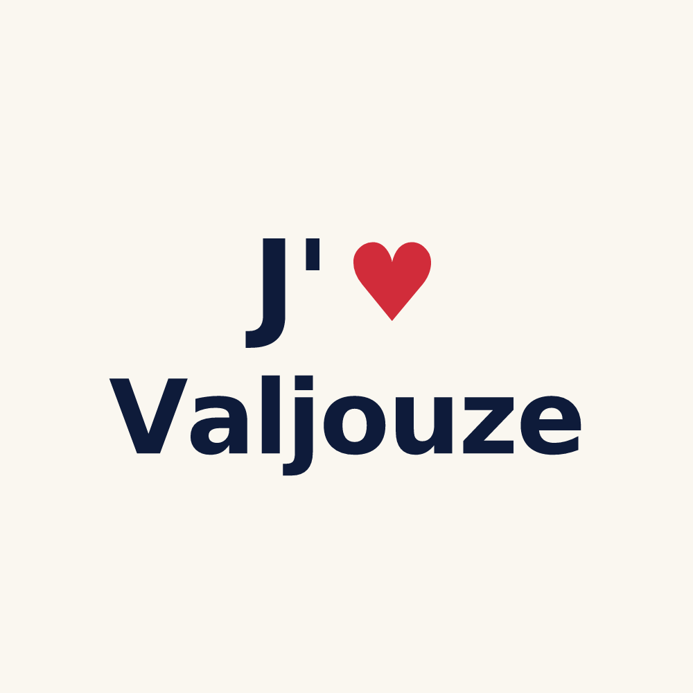 Tasse personnalisée Valjouze — design J'aime Valjouze