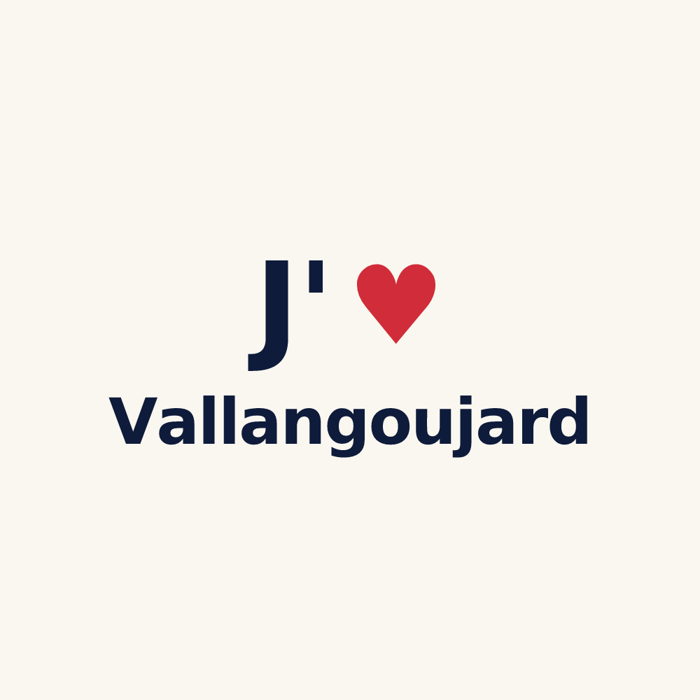 Tasse personnalisée Vallangoujard — design J'aime Vallangoujard