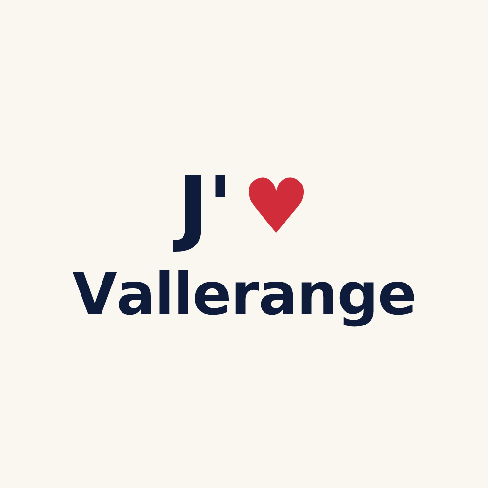 Tasse personnalisée Vallerange — design J'aime Vallerange