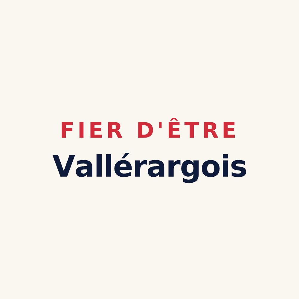 Tasse « Fier d'être Vallérargois » — design pour Vallérargues