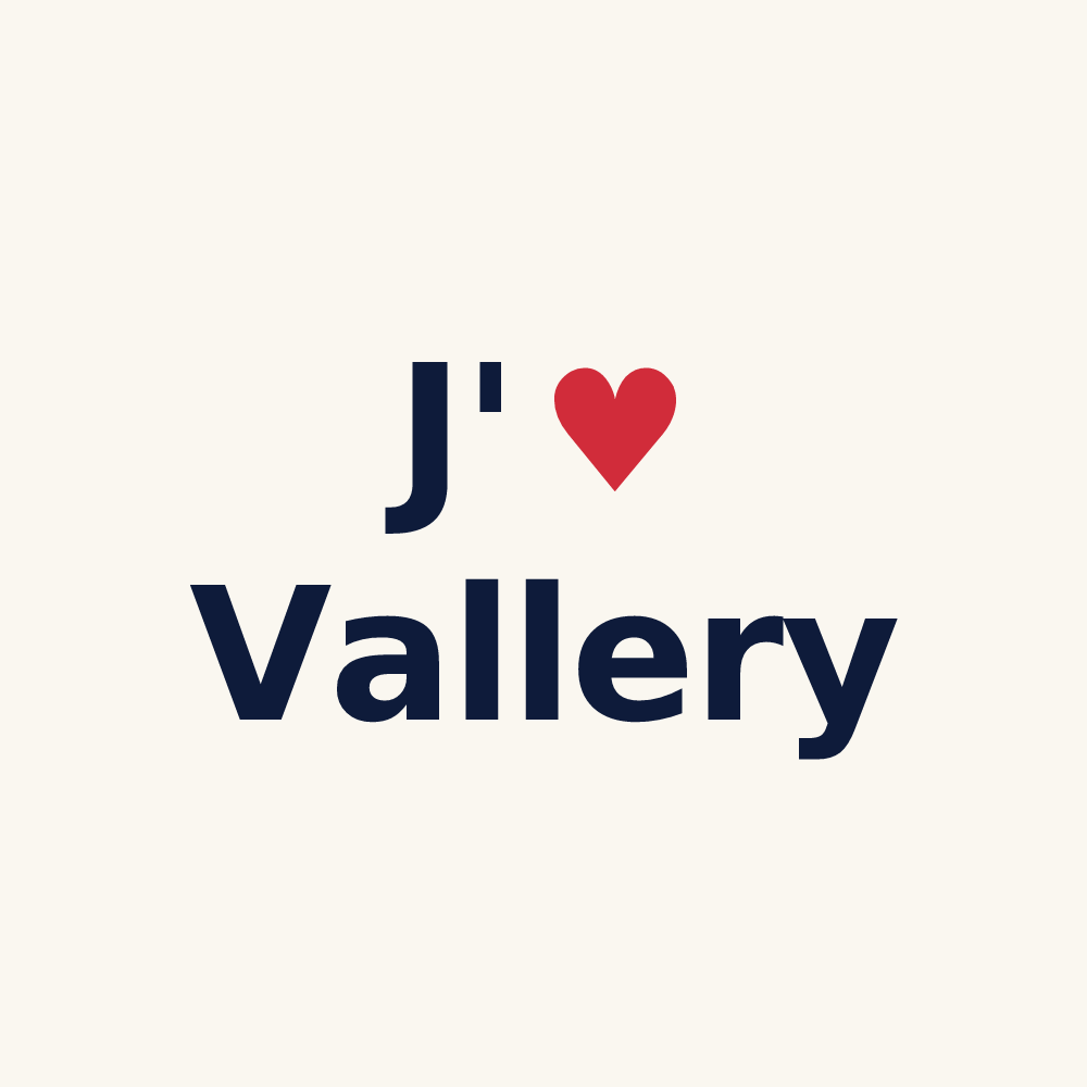 Tasse personnalisée Vallery — design J'aime Vallery