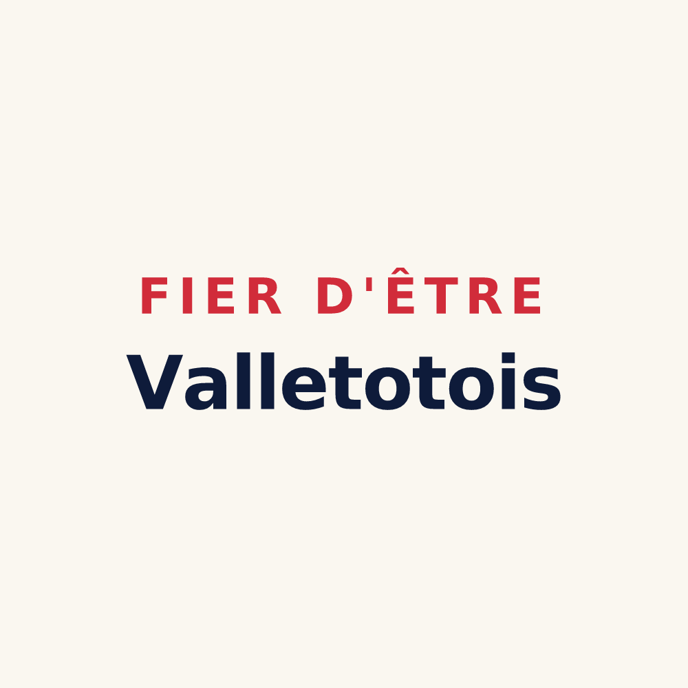 Tasse « Fier d'être Valletotois » — design pour Valletot