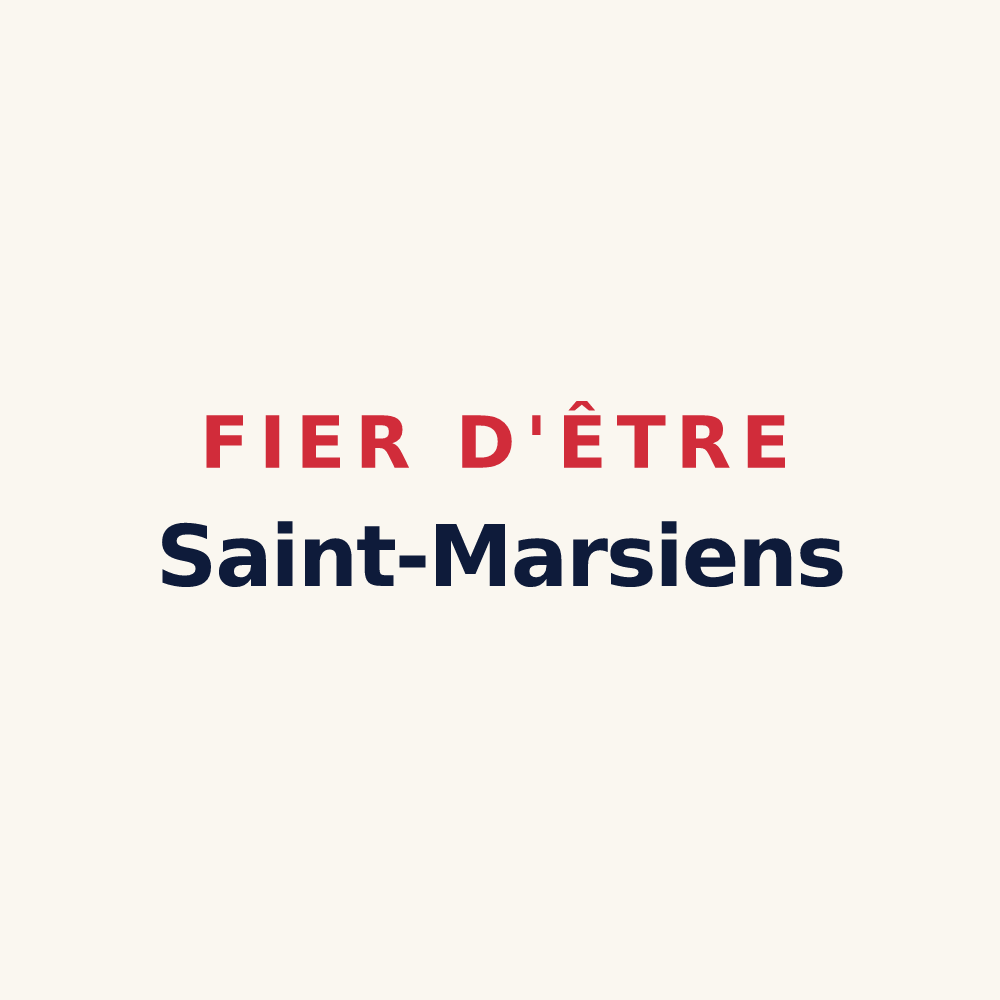 Tasse « Fier d'être Saint-Marsiens » — design pour Vallons-de-l'Erdre