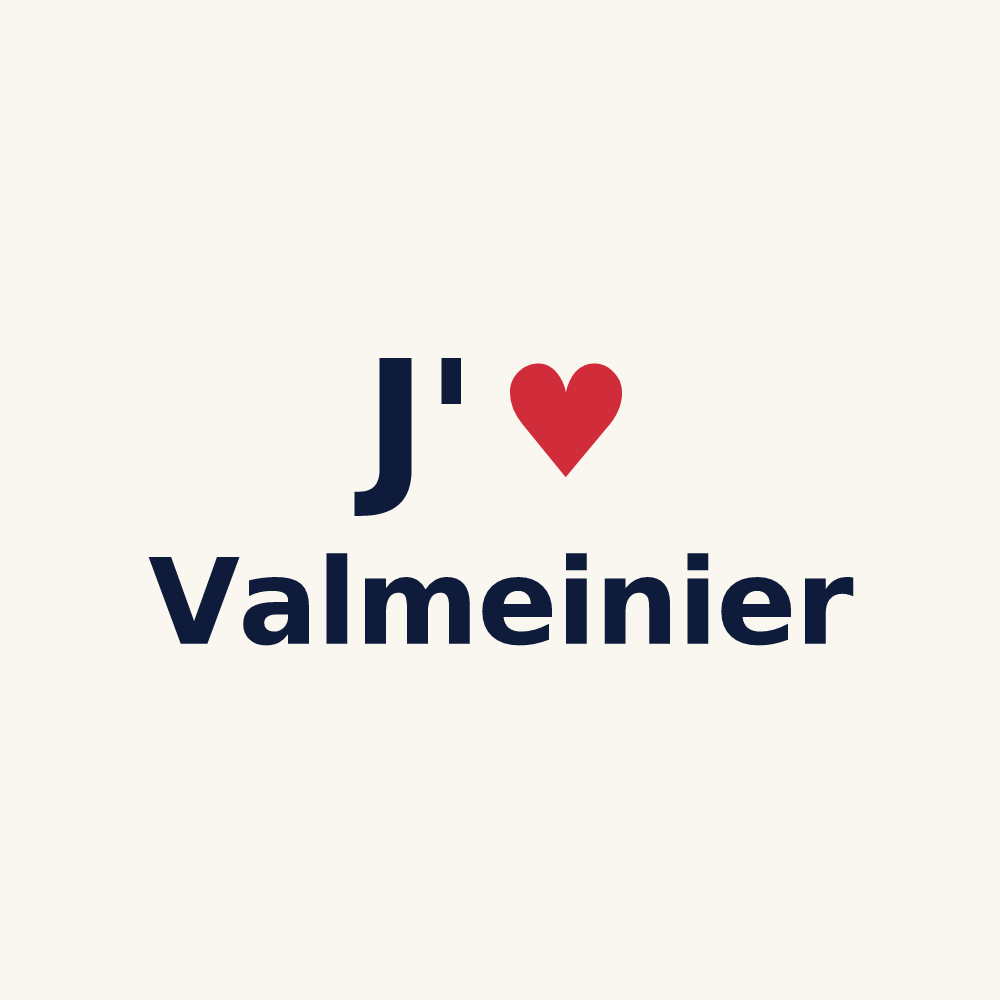 Tasse personnalisée Valmeinier — design J'aime Valmeinier