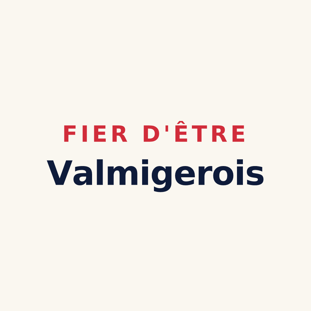 Tasse « Fier d'être Valmigerois » — design pour Valmigère