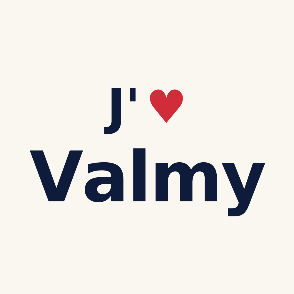 Tasse personnalisée Valmy — design J'aime Valmy