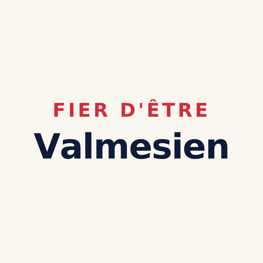 Tasse « Fier d'être Valmesien » — design pour Valmy