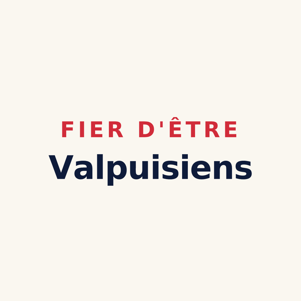 Tasse « Fier d'être Valpuisiens » — design pour Valpuiseaux