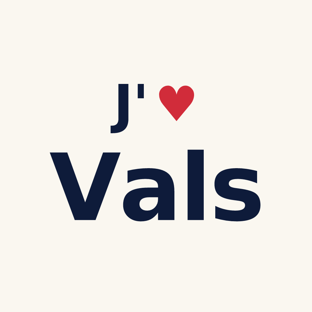 Tasse personnalisée Vals — design J'aime Vals