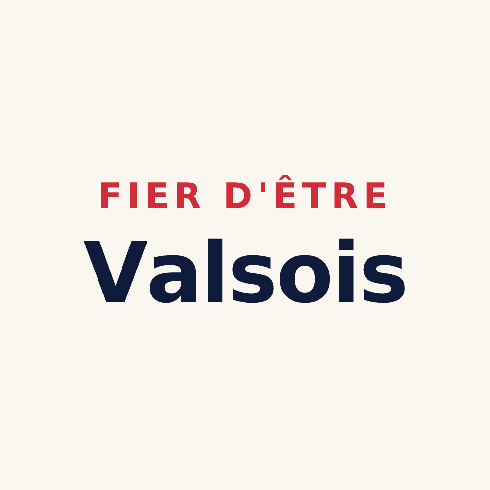 Tasse « Fier d'être Valsois » — design pour Vals