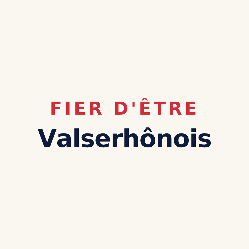 Tasse « Fier d'être Valserhônois » — design pour Valserhône
