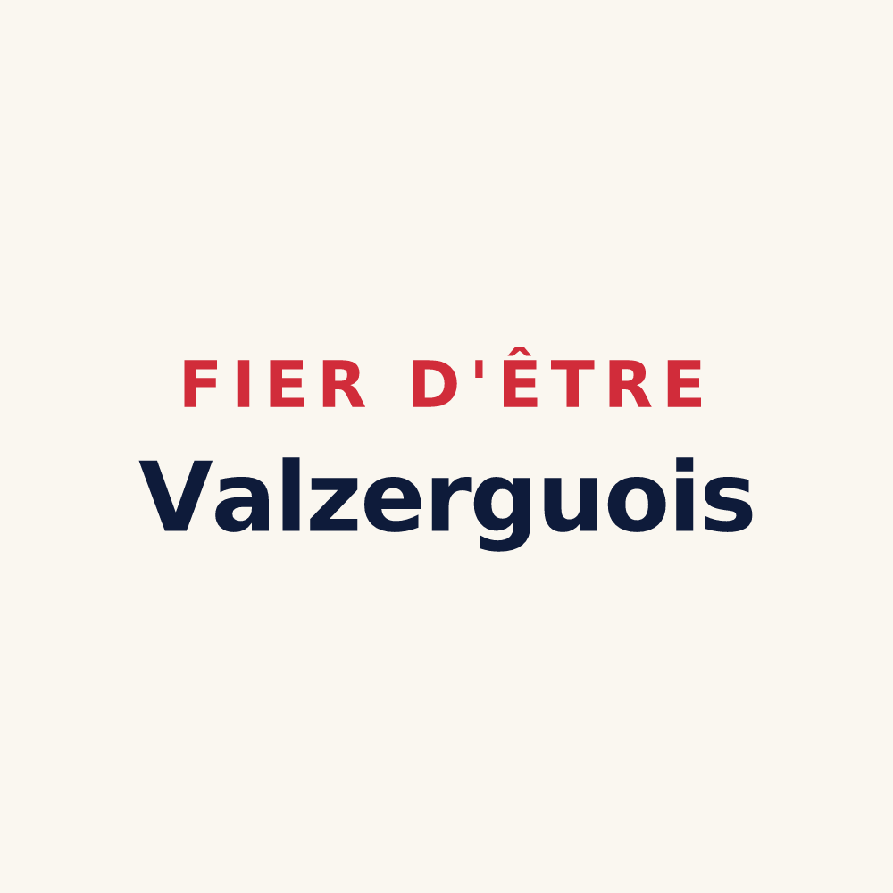 Tasse « Fier d'être Valzerguois » — design pour Valzergues
