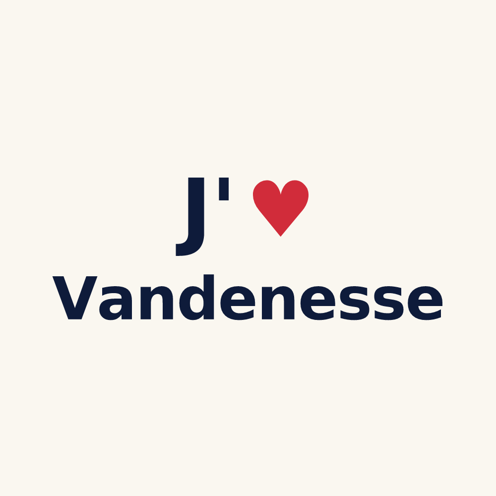 Tasse personnalisée Vandenesse — design J'aime Vandenesse
