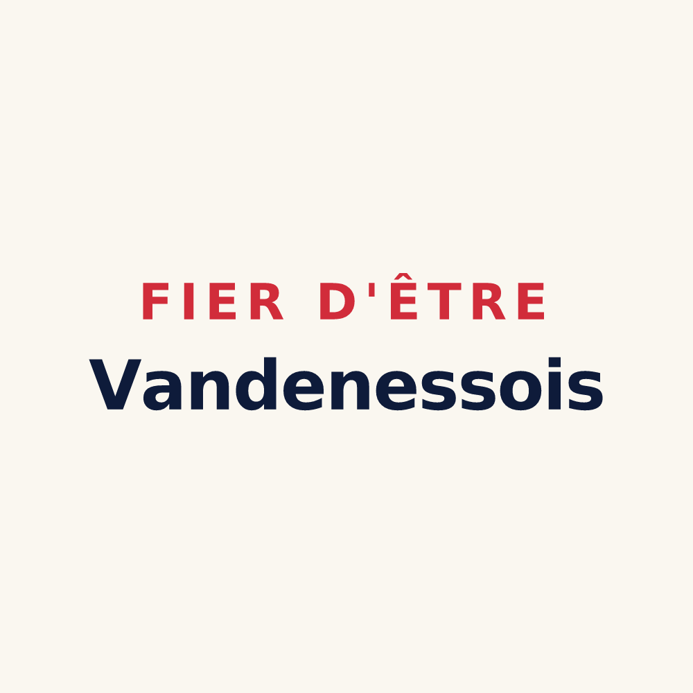 Tasse « Fier d'être Vandenessois » — design pour Vandenesse