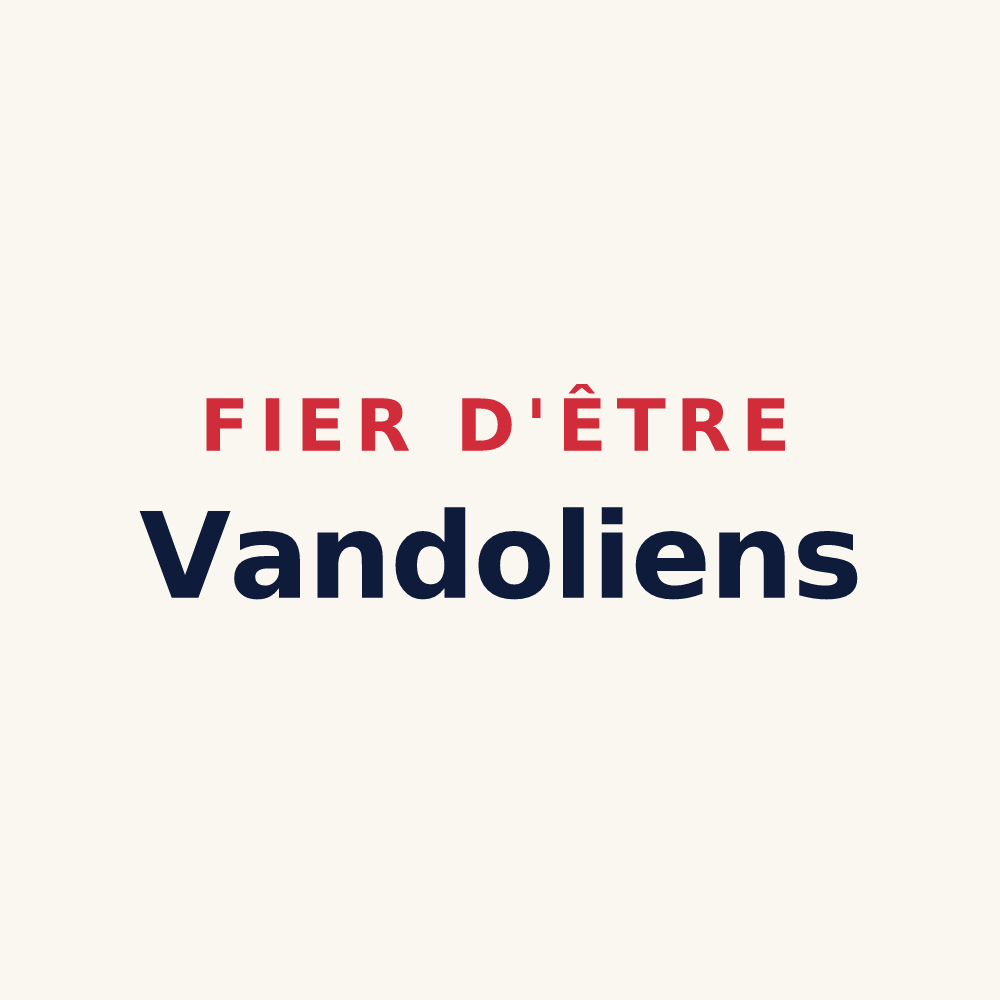 Tasse « Fier d'être Vandoliens » — design pour Vandeuil