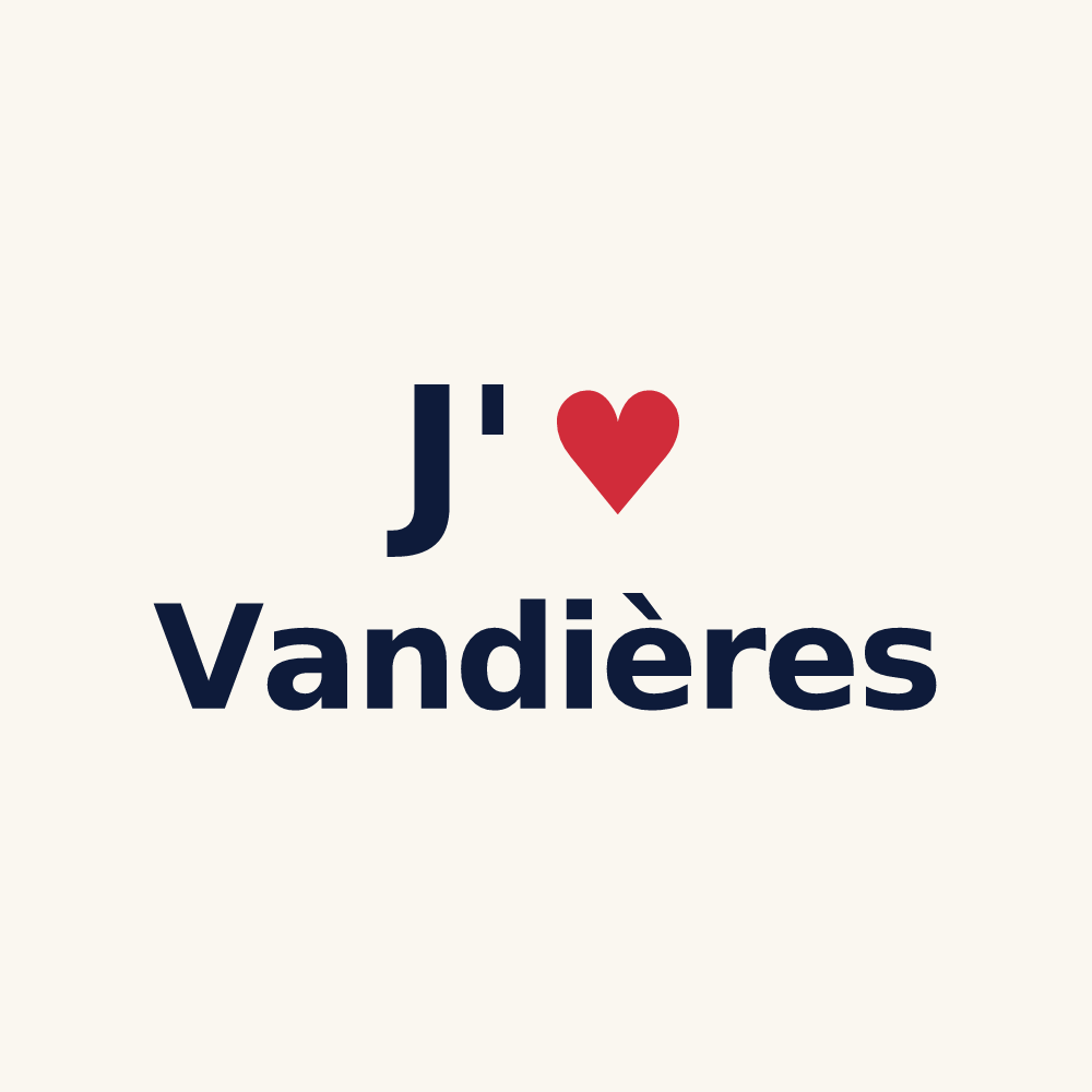Tasse personnalisée Vandières — design J'aime Vandières