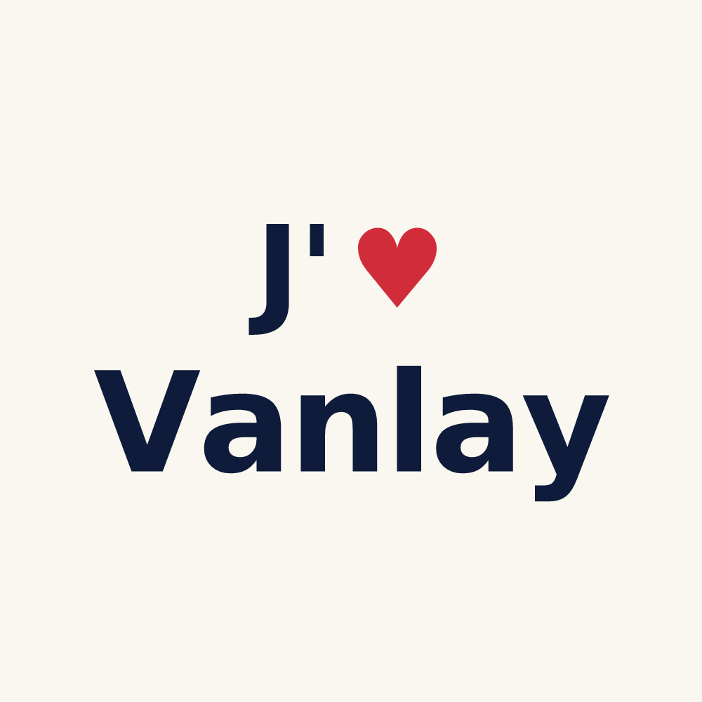 Tasse personnalisée Vanlay — design J'aime Vanlay