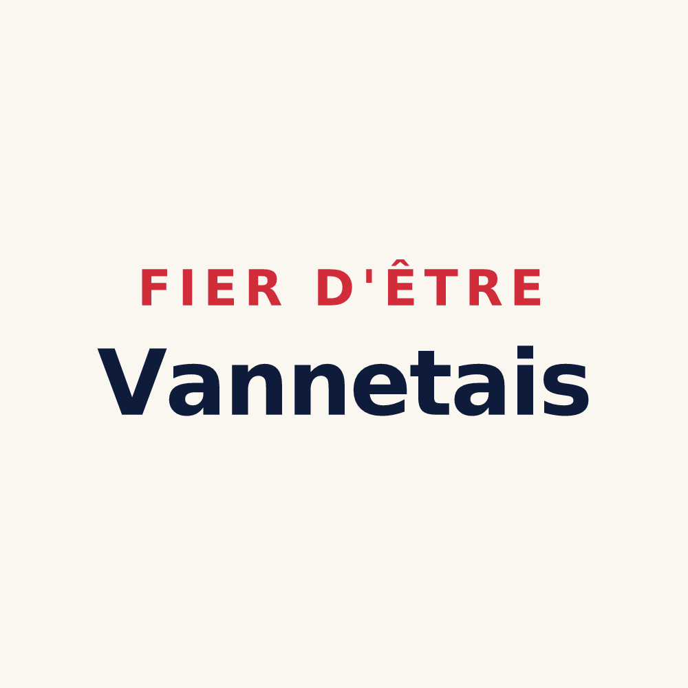 Tasse « Fier d'être Vannetais » — design pour Vannes