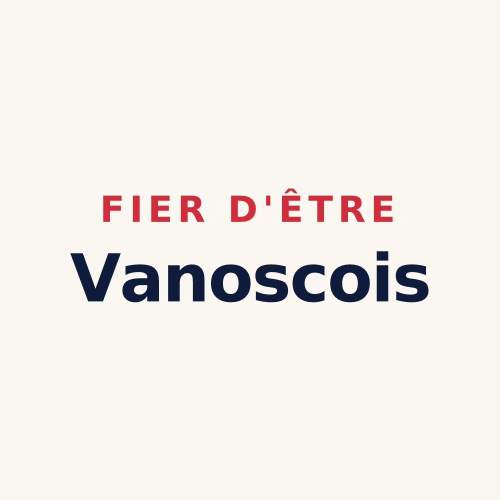 Tasse « Fier d'être Vanoscois » — design pour Vanosc