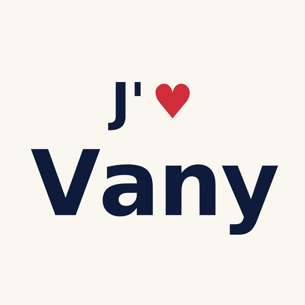 Tasse personnalisée Vany — design J'aime Vany