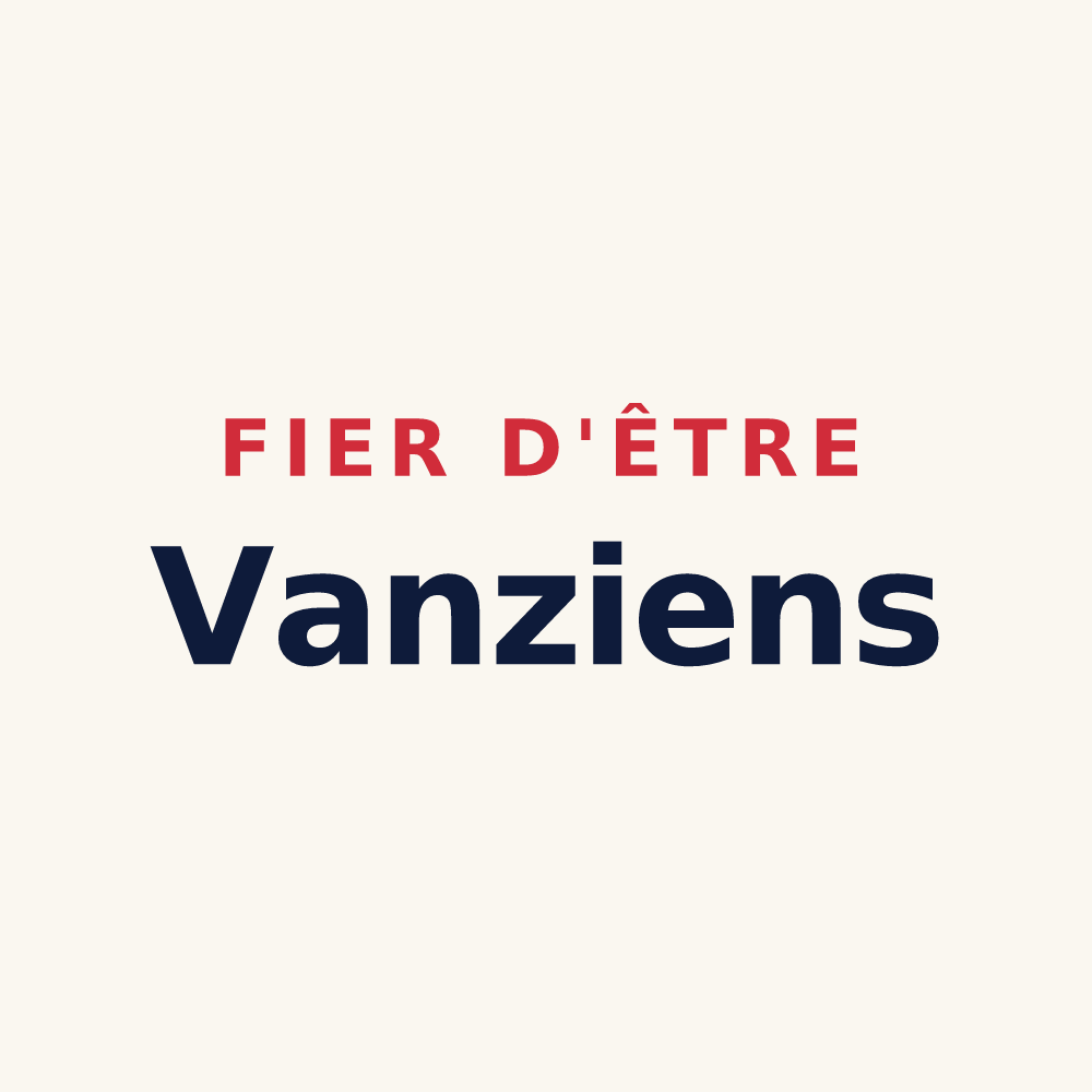 Tasse « Fier d'être Vanziens » — design pour Vanzy