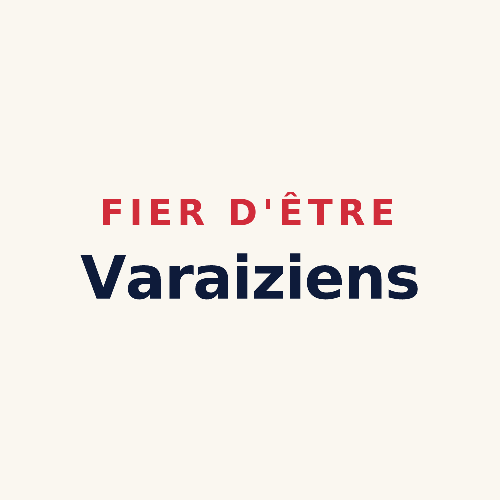 Tasse « Fier d'être Varaiziens » — design pour Varaize