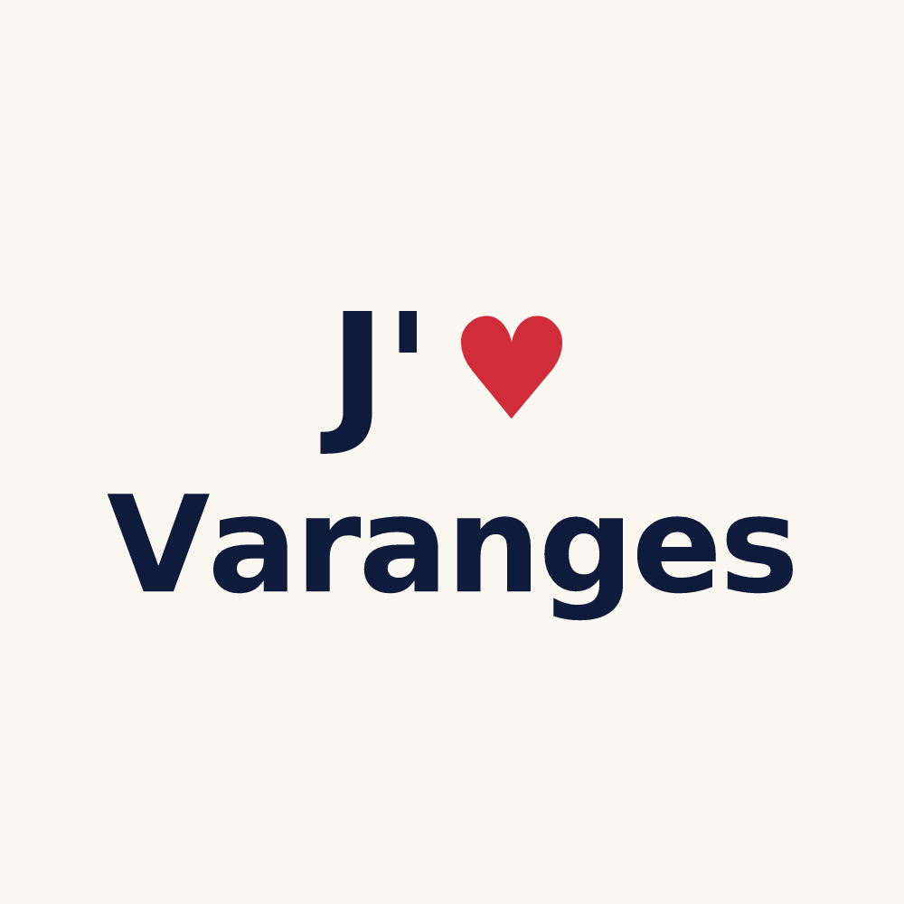 Tasse personnalisée Varanges — design J'aime Varanges