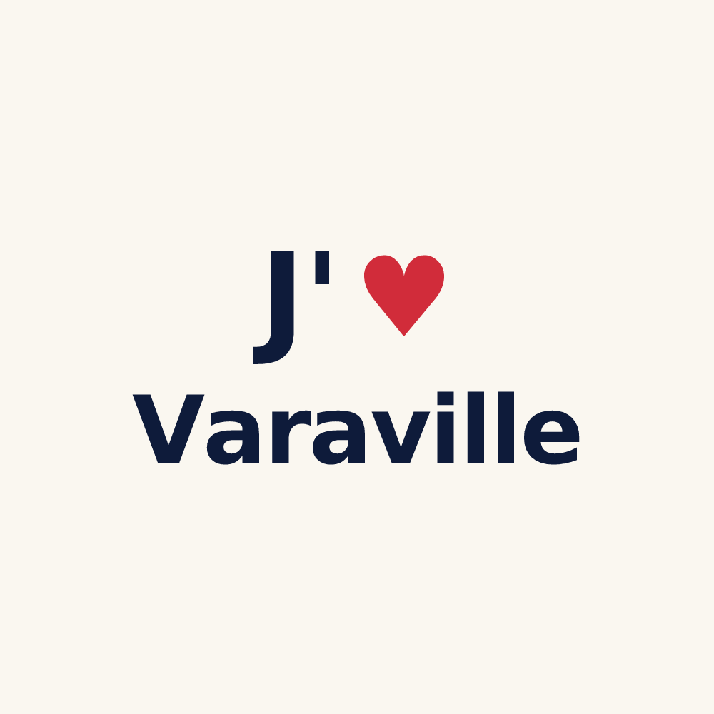 Tasse personnalisée Varaville — design J'aime Varaville