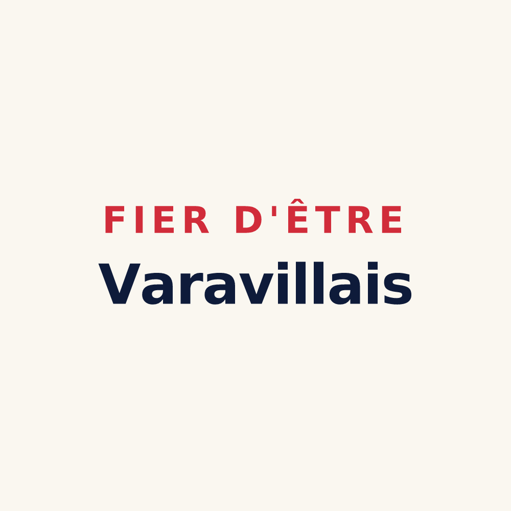 Tasse « Fier d'être Varavillais » — design pour Varaville