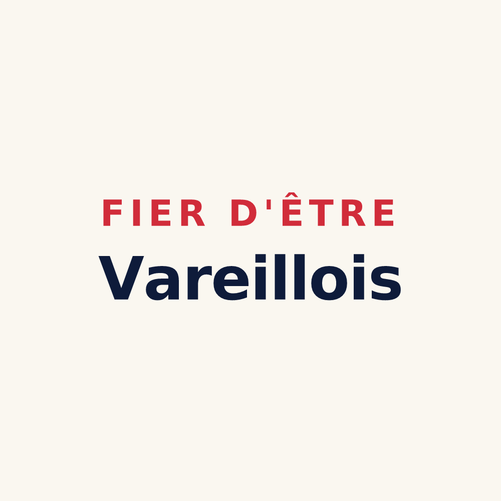 Tasse « Fier d'être Vareillois » — design pour Vareilles