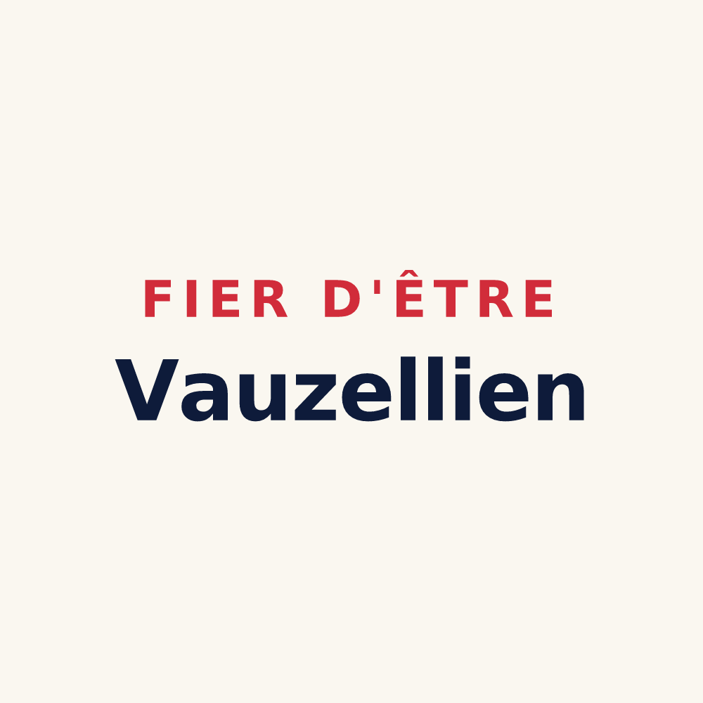 Tasse « Fier d'être Vauzellien » — design pour Varennes-Vauzelles