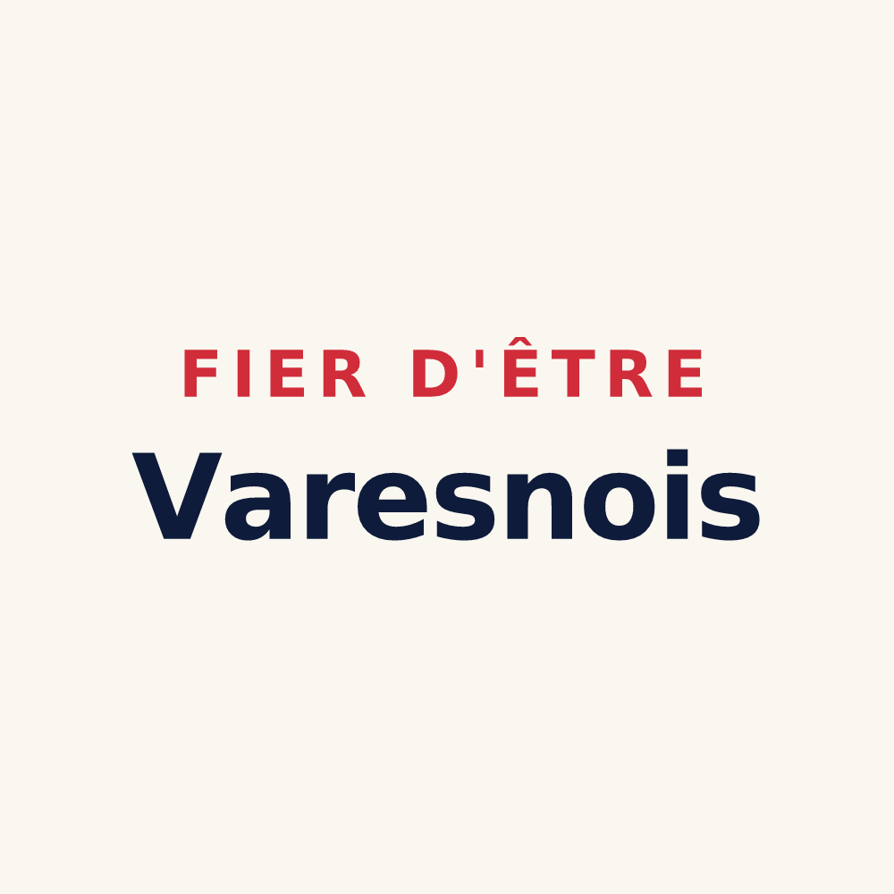 Tasse « Fier d'être Varesnois » — design pour Varesnes