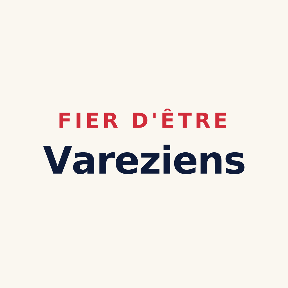 Tasse « Fier d'être Vareziens » — design pour Varetz