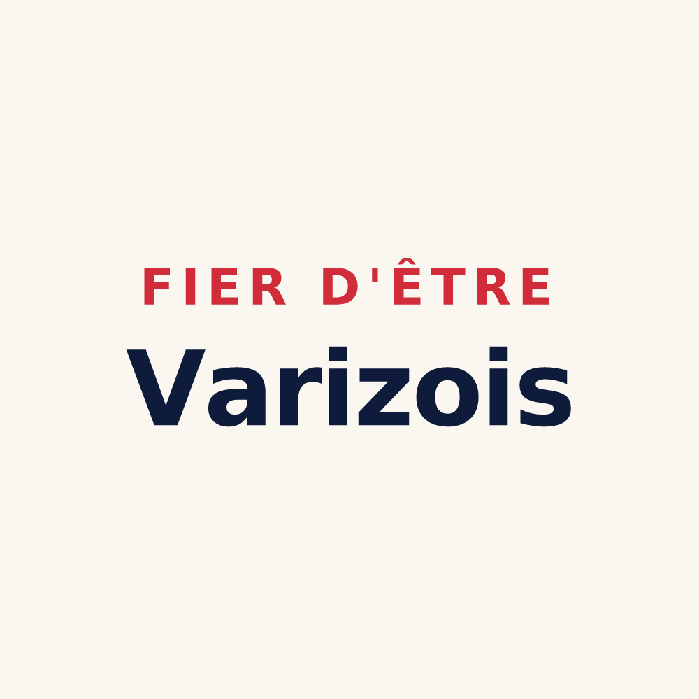 Tasse « Fier d'être Varizois » — design pour Varize-Vaudoncourt