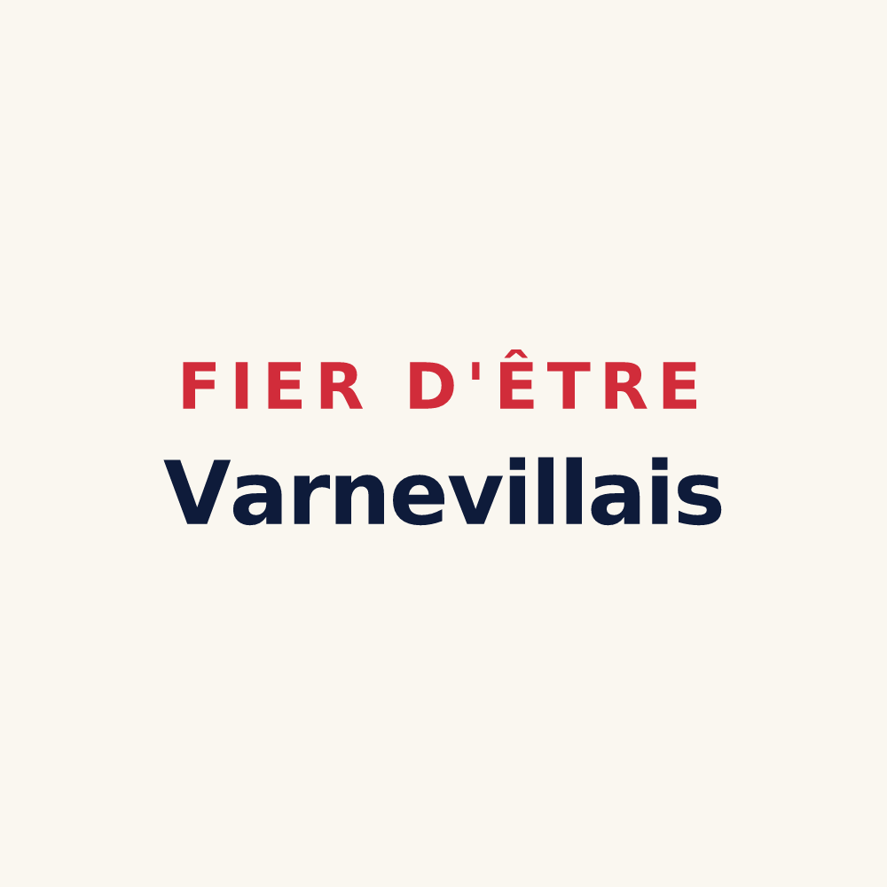 Tasse « Fier d'être Varnevillais » — design pour Varneville-Bretteville