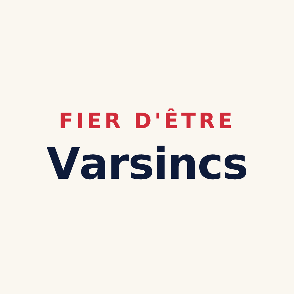Tasse « Fier d'être Varsincs » — design pour Vars