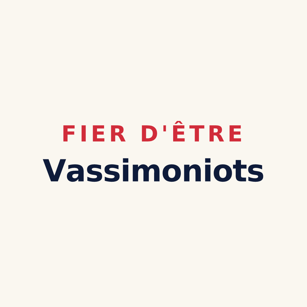 Tasse « Fier d'être Vassimoniots » — design pour Vassimont-et-Chapelaine