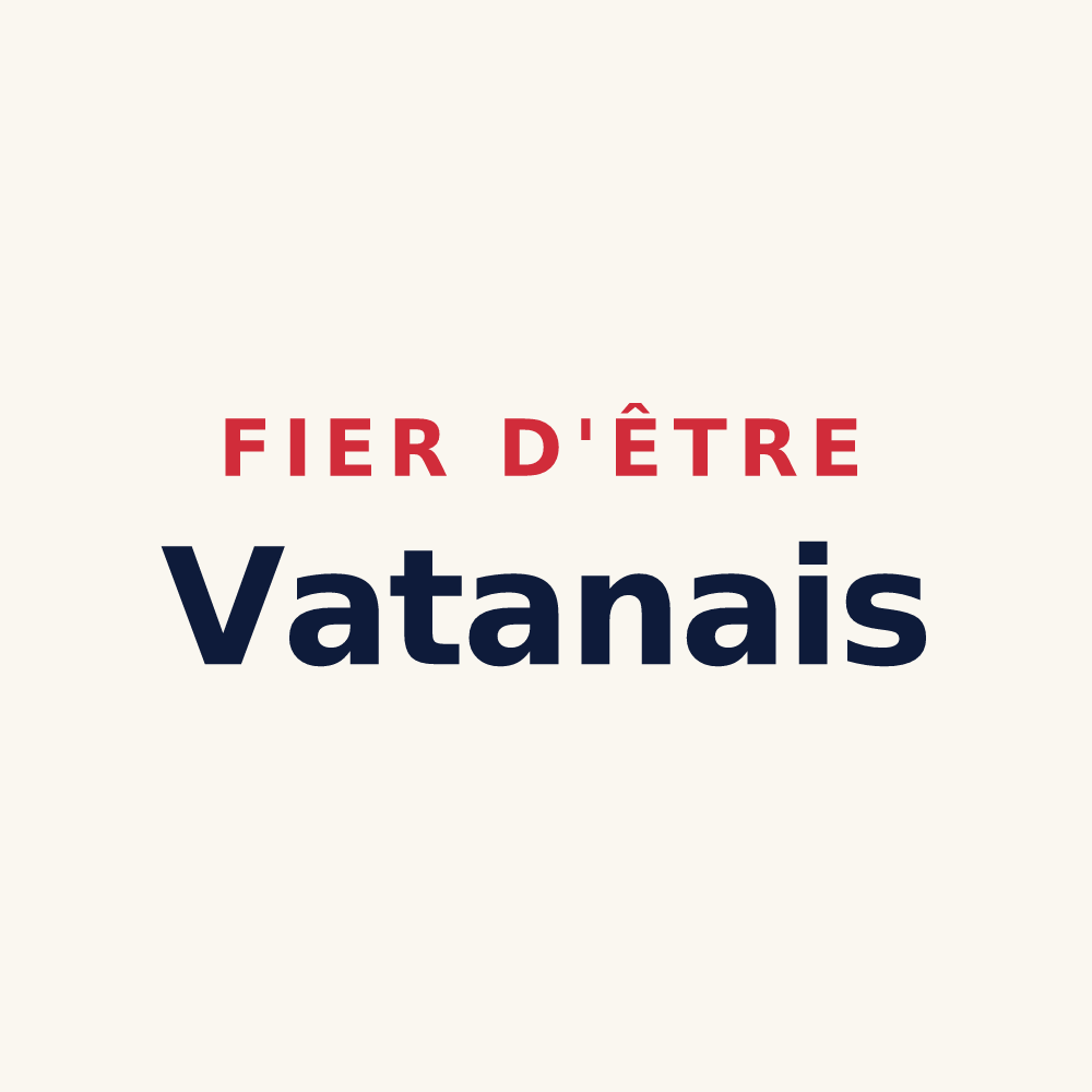 Tasse « Fier d'être Vatanais » — design pour Vatan